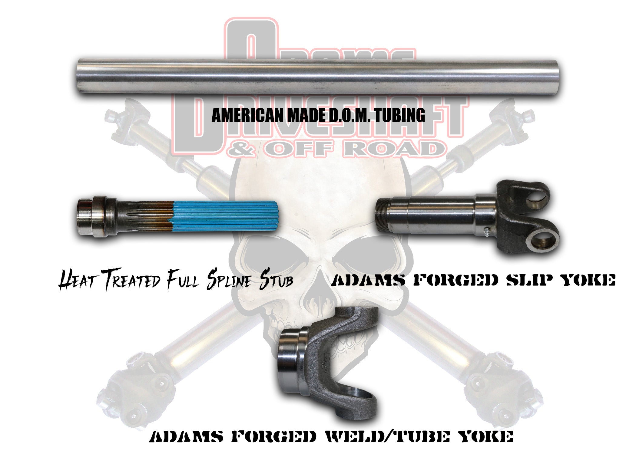 Adams Driveshaft's Build your Own - DIY - Offroad Buggy, Jeep Driveshaft, Etc. in 1350 Series - 0
