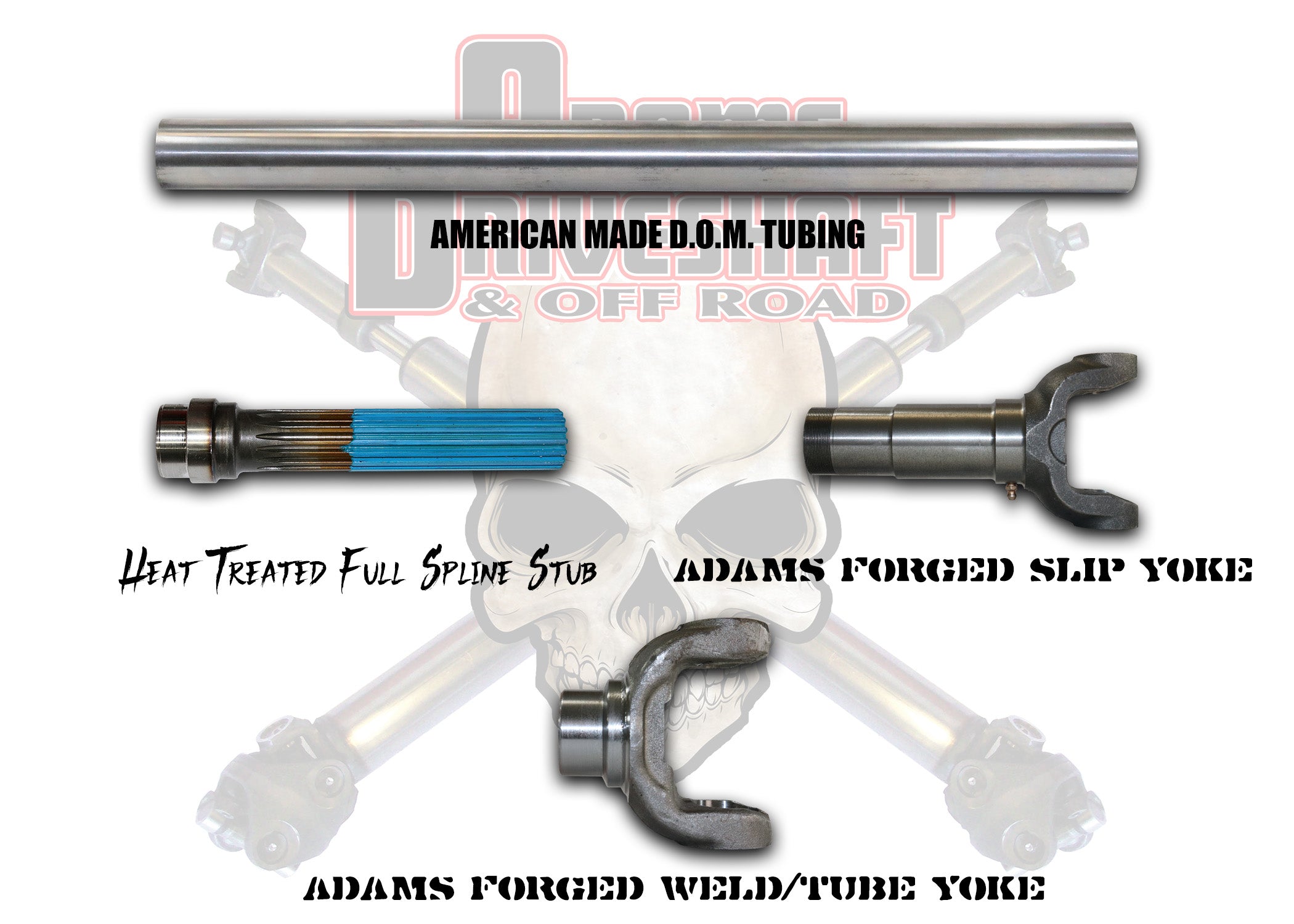 Adams Driveshaft's Build your Own - DIY - Offroad Buggy, Jeep Driveshaft, Etc. in 1410 Series - 0