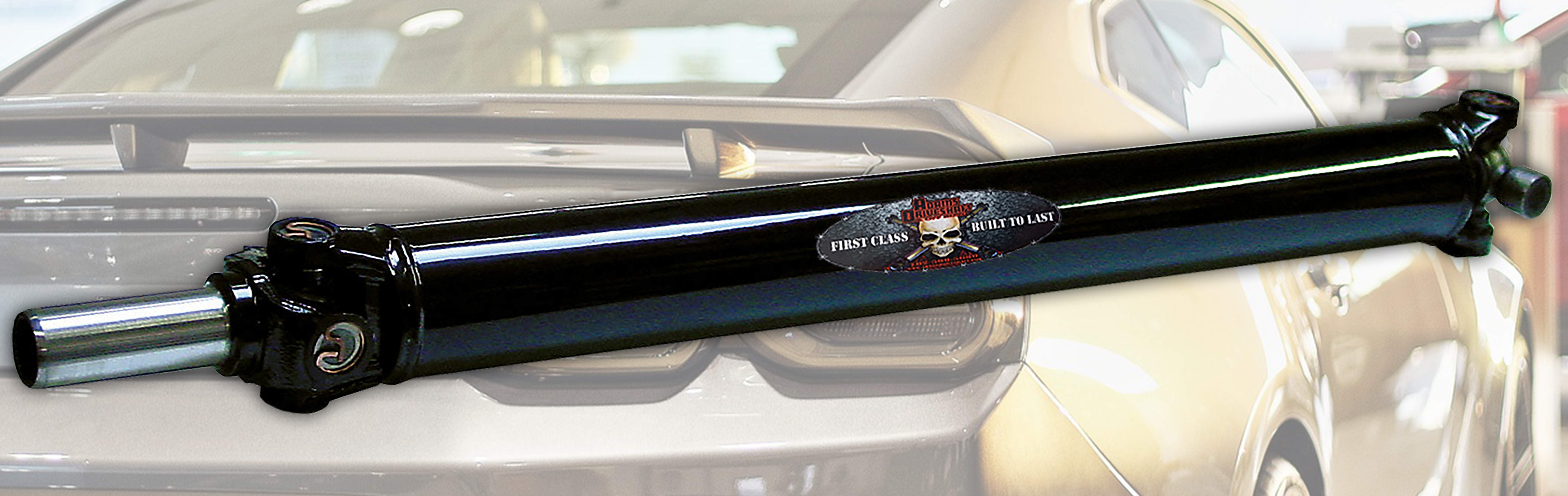 High Performance Street Rod, Muscle Car, Classic car rear 3R/S44/3C series driveshaft. Made with 3" x .083 DOM - 0